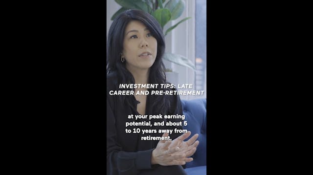 Investment Tips - Late Career and Pre...