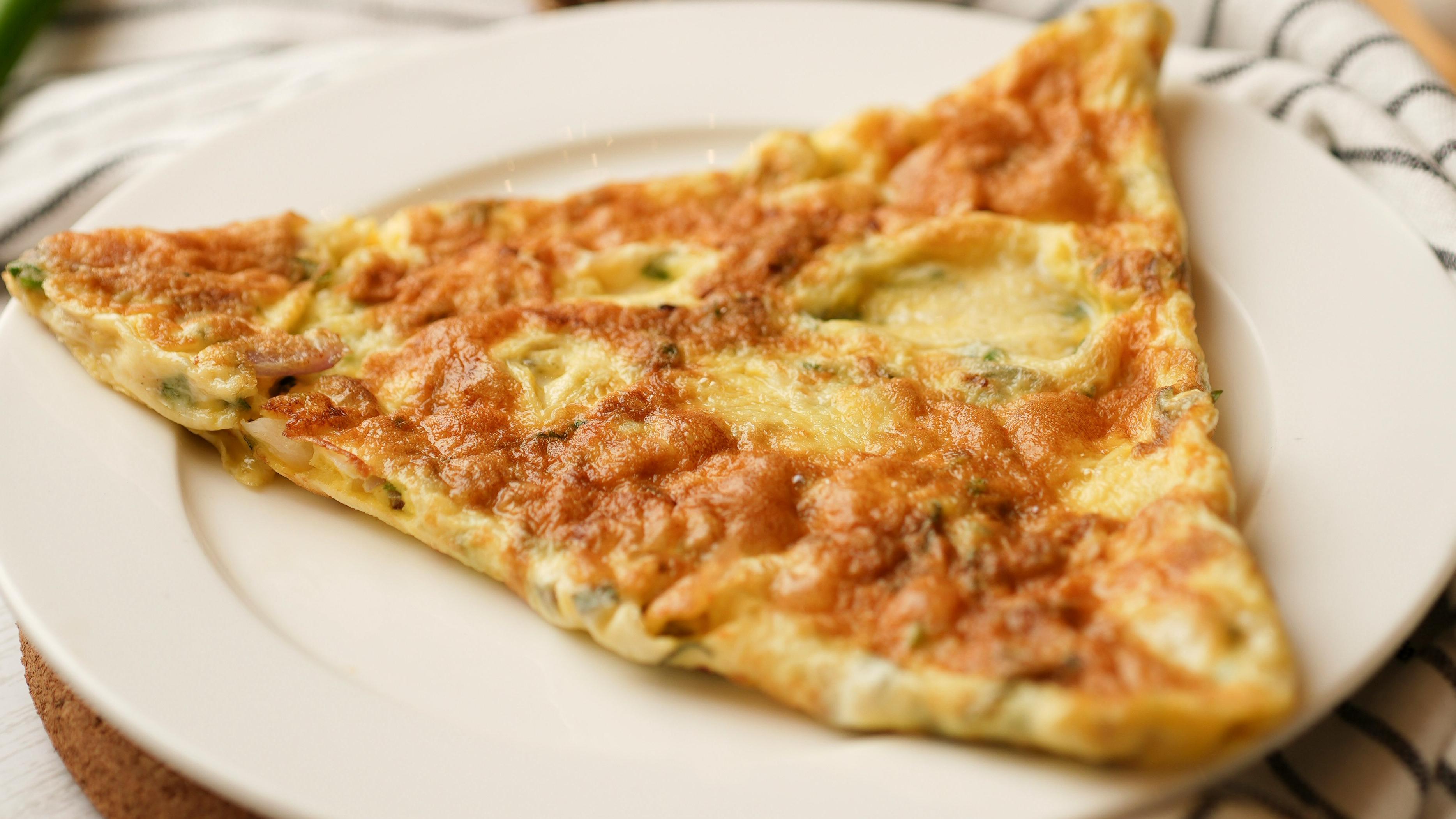 Spinach & Mushroom Omelette