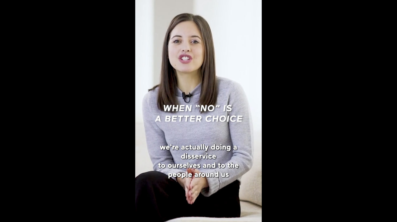 When “No” Is A Better Choice (Highlight)