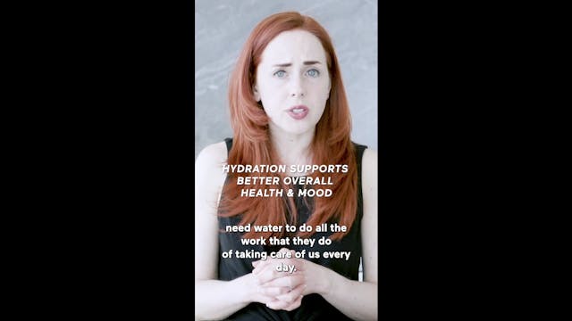Hydration Supports Better Overall Hea...