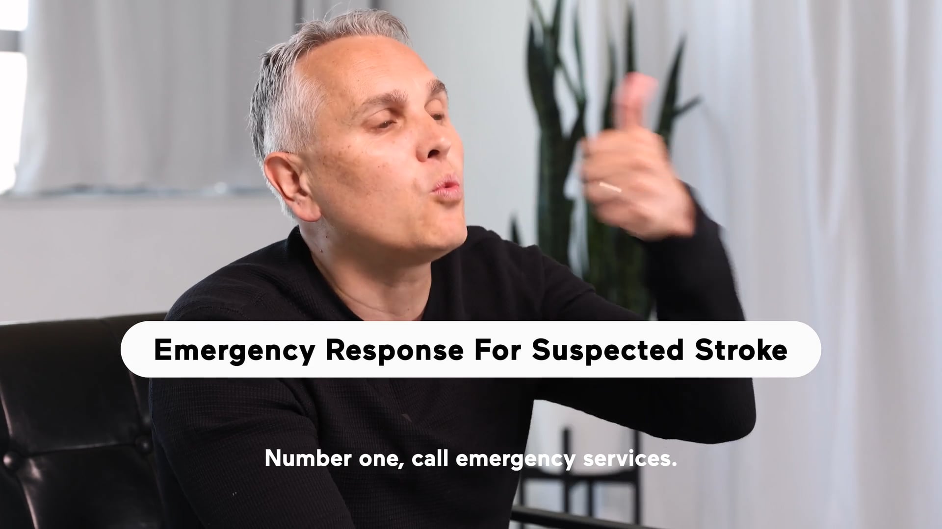 Emergency Response For Suspected Stroke (Highlight)
