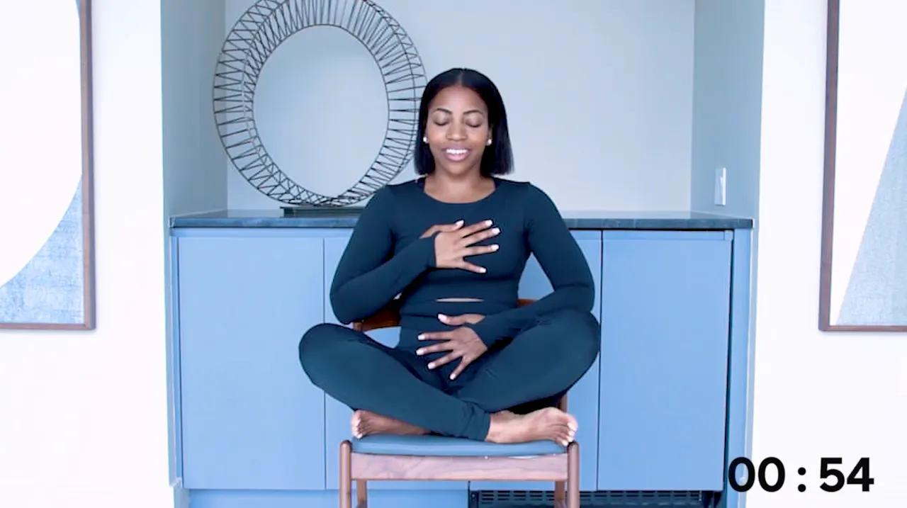 Photo inspiration: Visual Reference: 5 Min Breathing For Stress Relief During Pregnancy