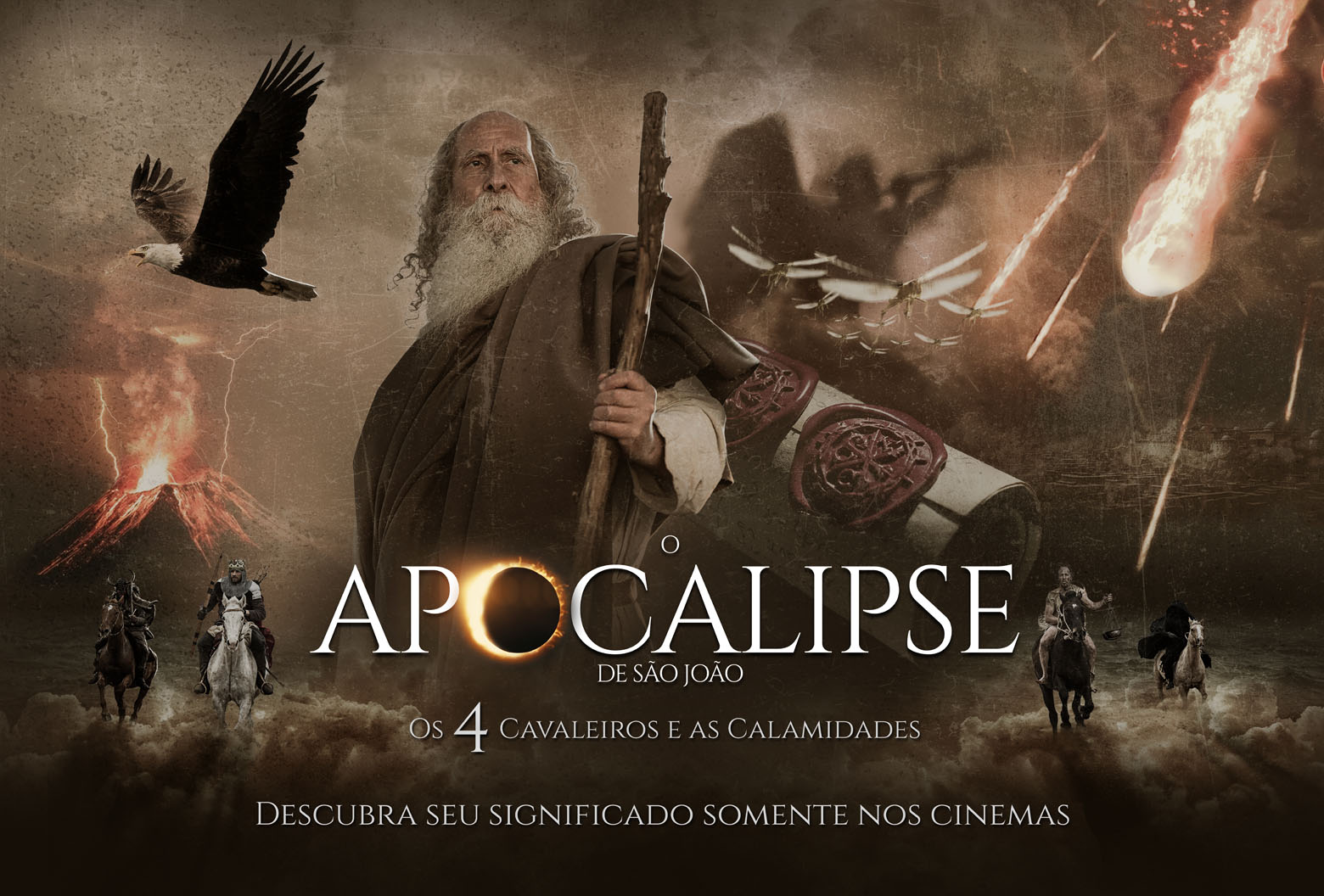 O Apocalipse de Sao Joao -  Os 4 Cavaleiros e as Calamidades - 4K