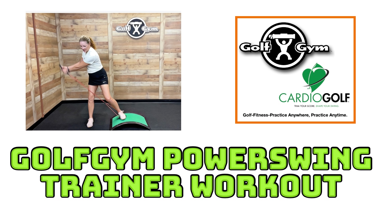 11:21 min-GolfGym® PowerSwing Trainer and Slope Workout (no music)