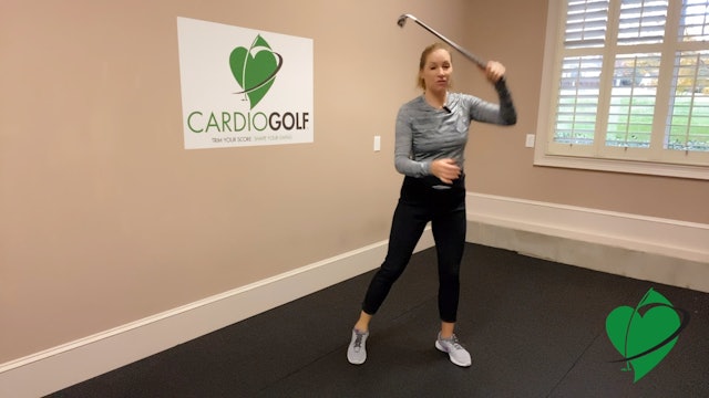 Day 25-CardioGolf™ 30 Days to a Fluid Golf Swing!