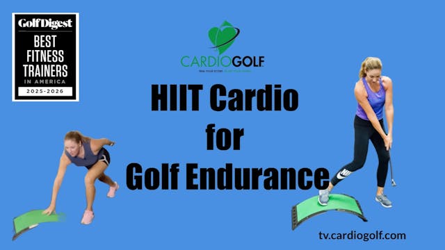 9-min HIIT Workout for Golfers