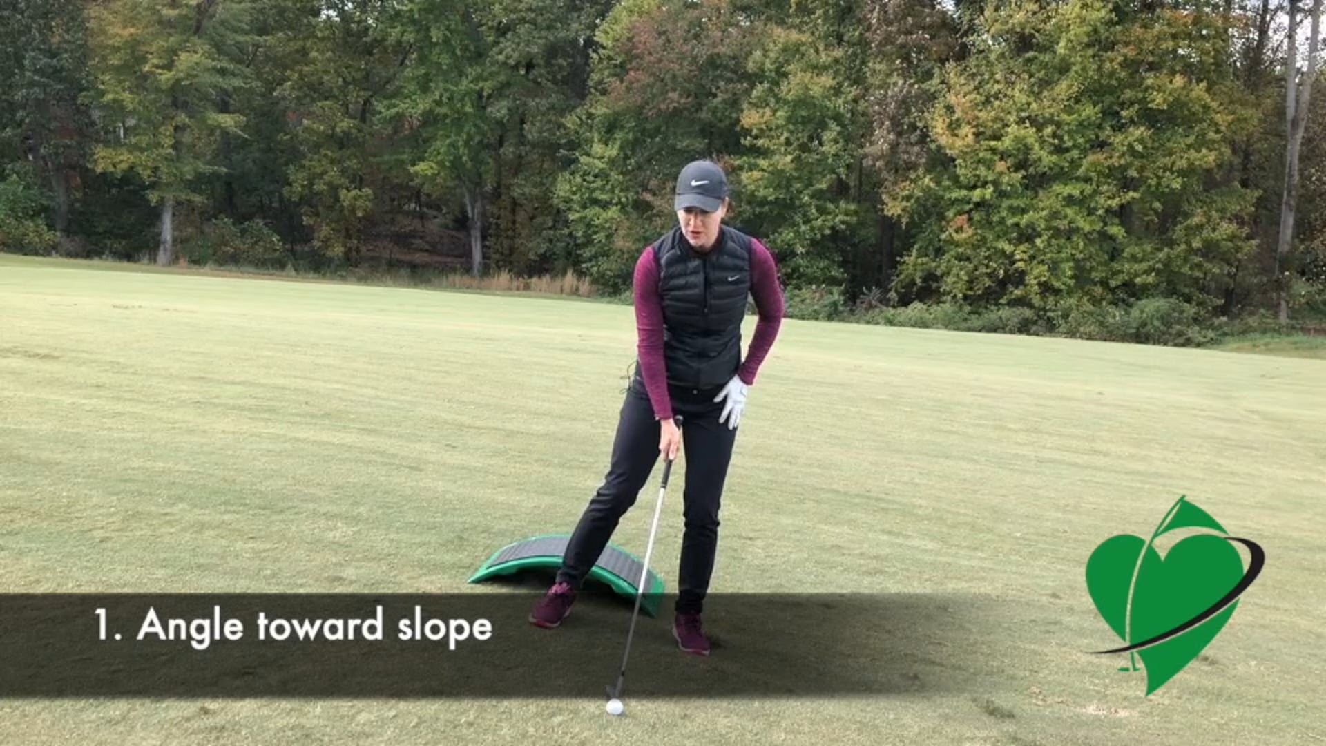 2-minute  CardioGolf Slope to Help You Rehearse Sloping Lies
