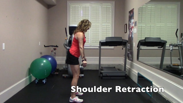 1-minute Shoulder Retraction Exercise