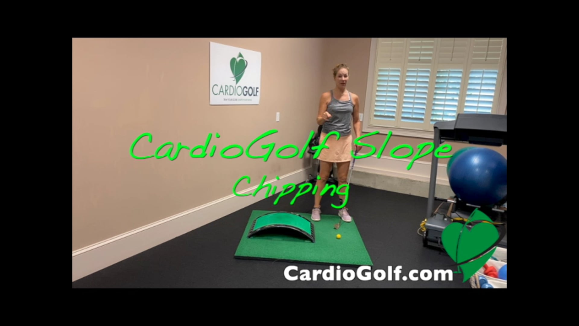 5-minute Chipping Drill on Slope