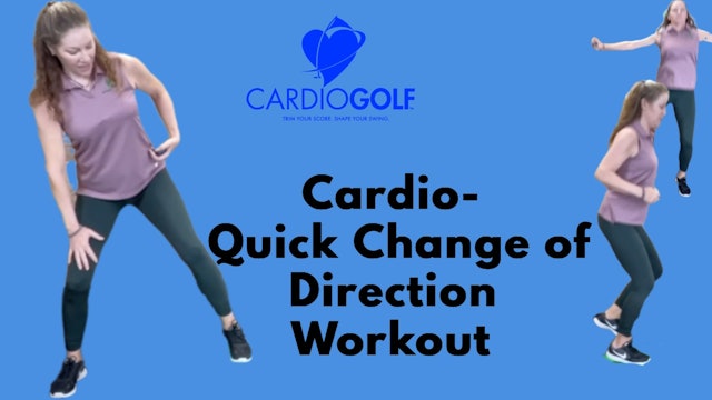 8:45 min Cardio and Endurance Quick Change of Direction Workout (012)