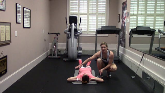 1-minute Chest Stretch on Floor