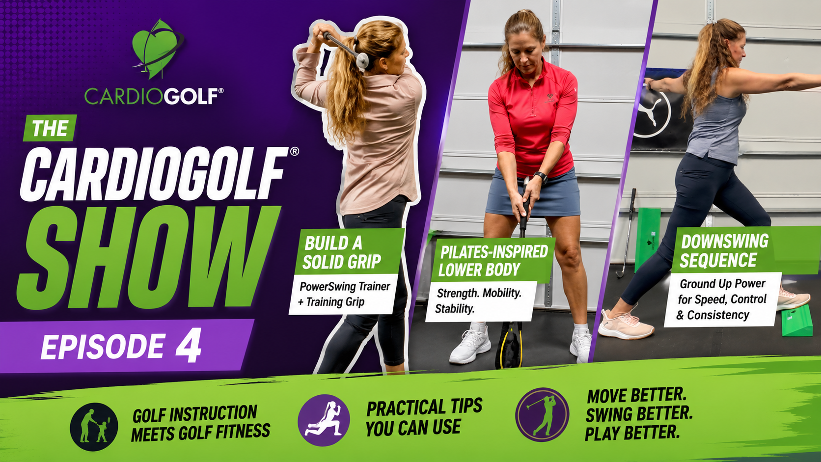 The CardioGolf® Golf Show-Episode 4