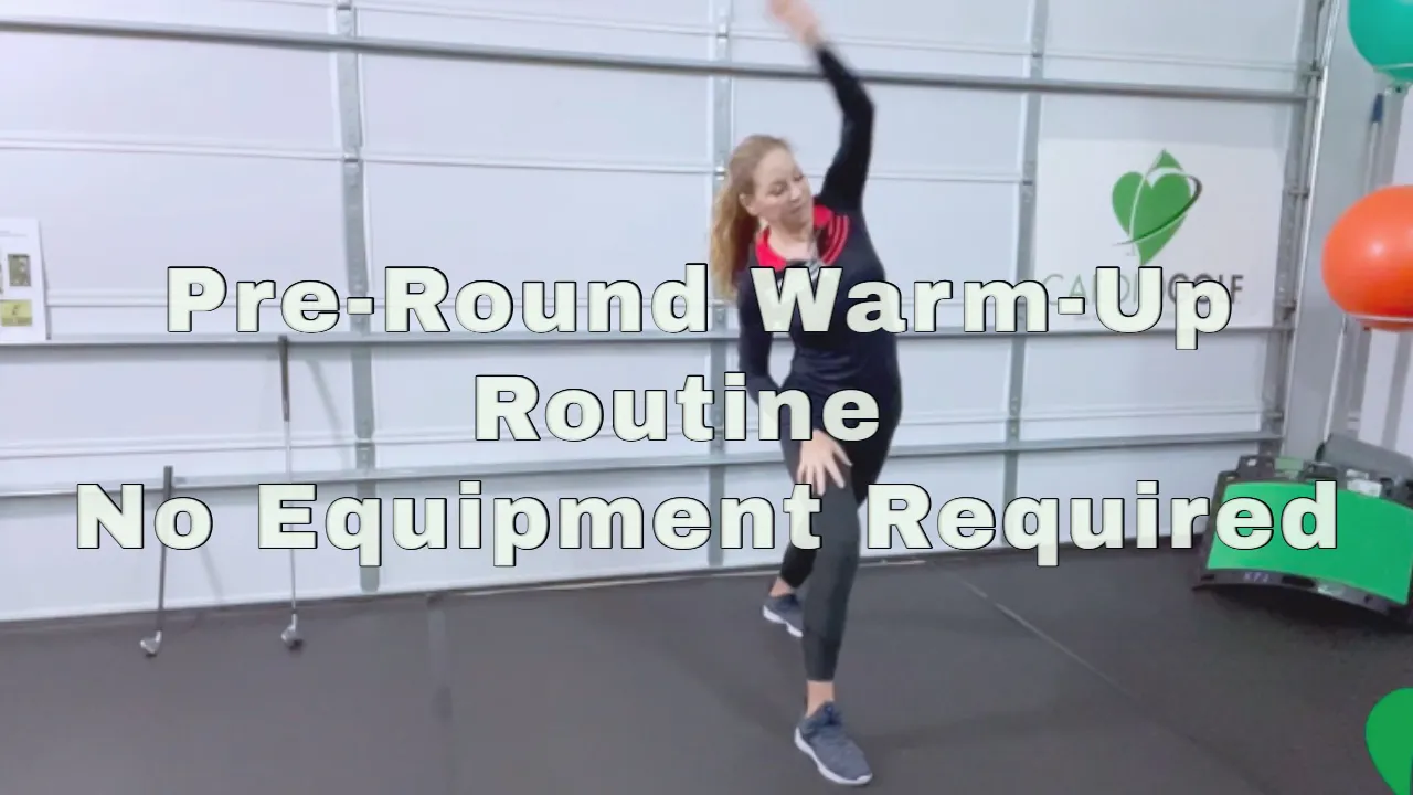 Routine Round 10-min CardioGolf® Pre-Round Warmup Routine-No Equipment Required - Pre ...