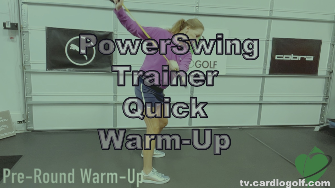 4-min GolfGym® PowerSwing Trainer Warm-up