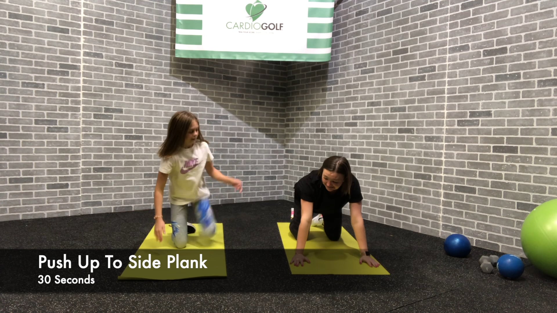 18:42 minute Junior Golf Fitness Workout Featuring Britni Gielow