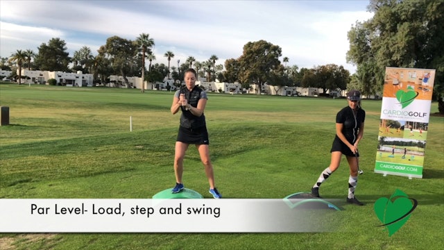 12-min CardioGolf Groove Your Swing Workout featuring Christina Ricci (008)