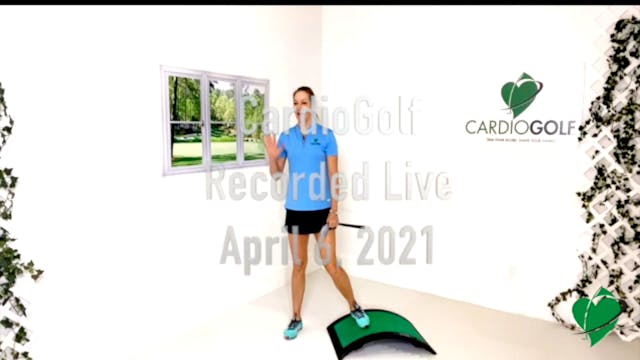 45-minute CardioGolf Recorded Live-Gr...