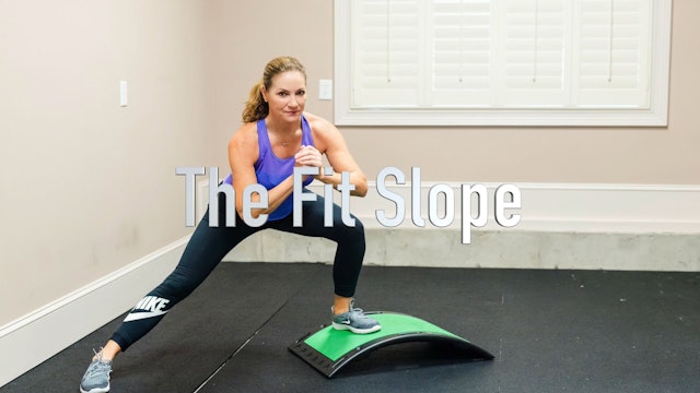 1-min Lateral Step Tap on Fit Slope