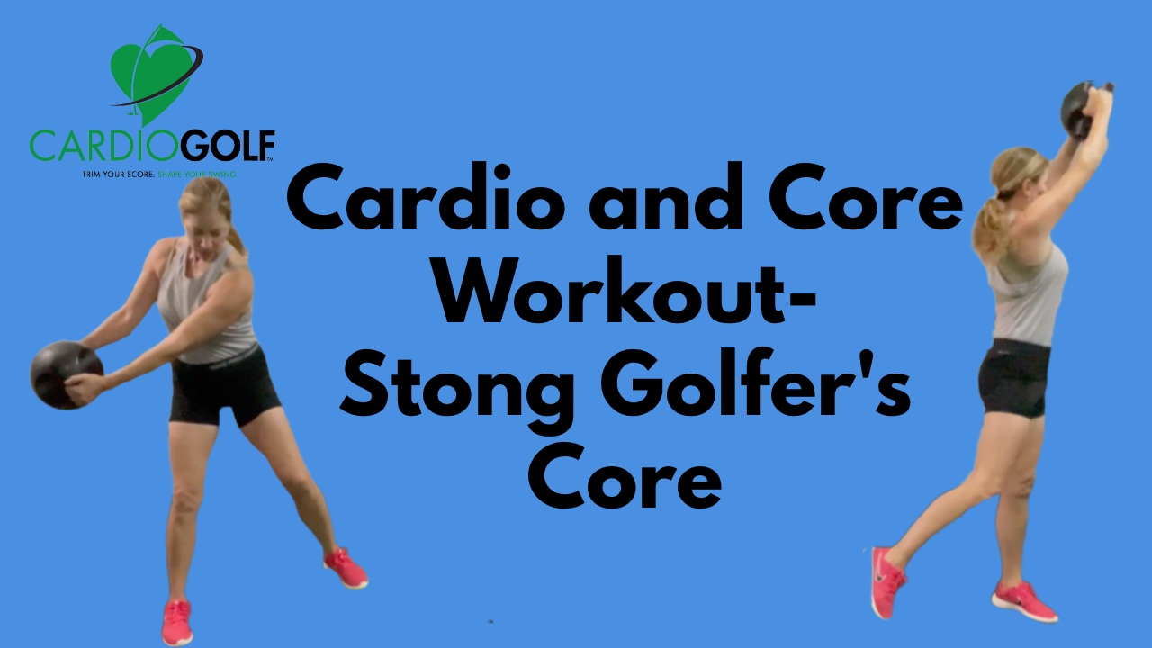 9-mim Cardio and Core Workout for a Strong Golfer's Core (No Music)