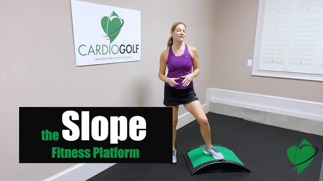 The CardioGolf™ Slope for Fitness Trainers