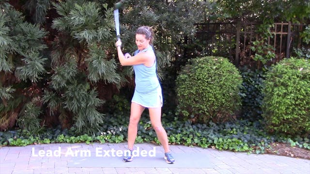 1-minute  Left Arm Only Drill