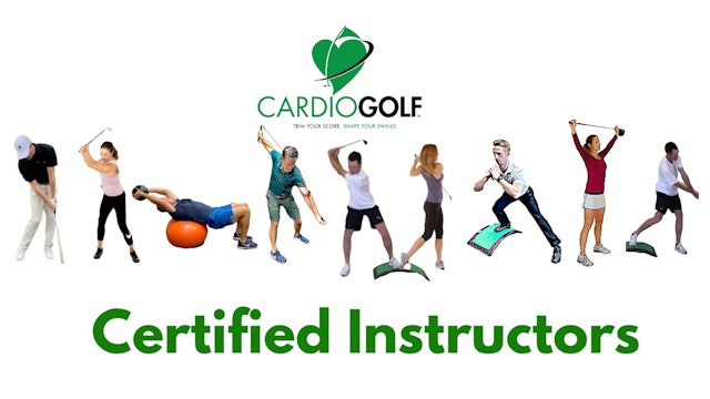CardioGolf™ Certified Instructors