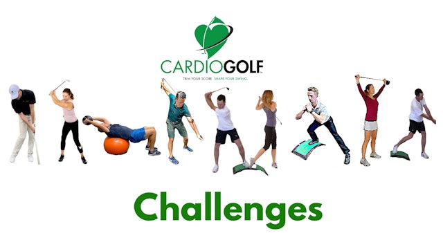 CardioGolf™ Online Studio Challenges