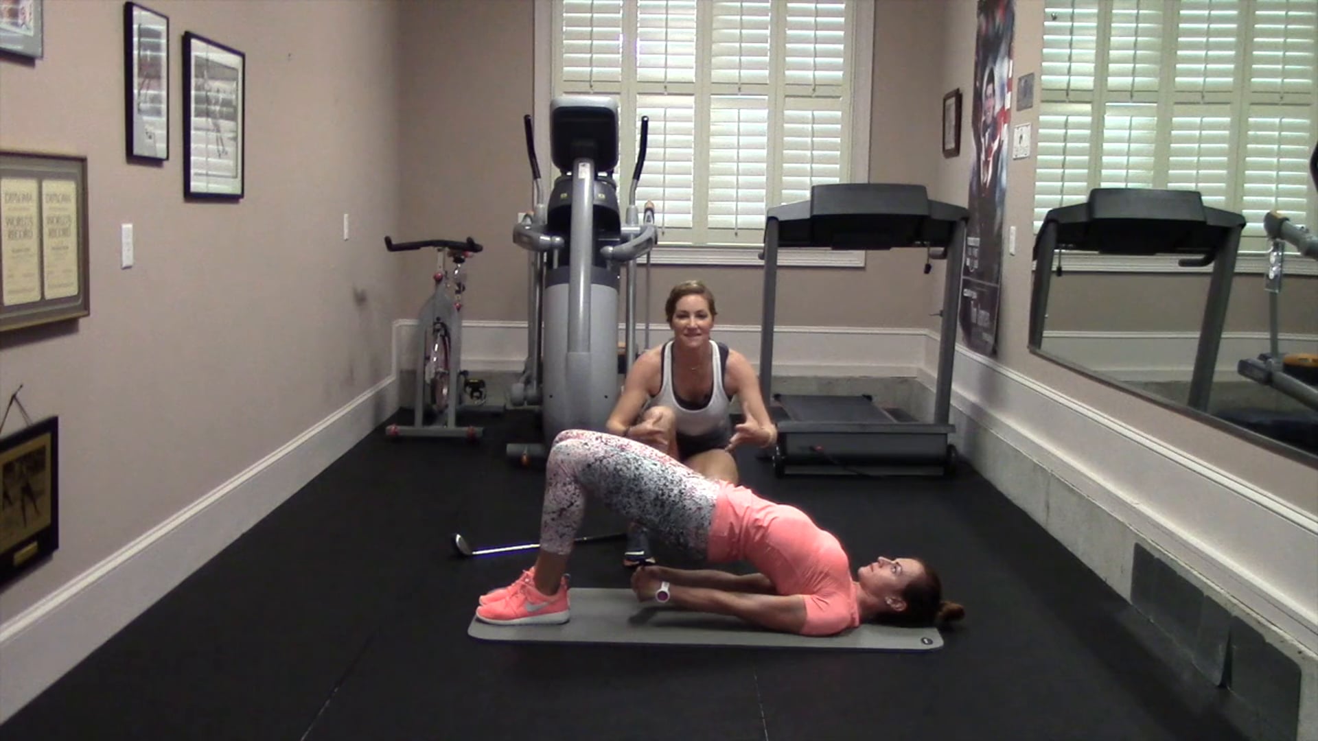 Basic Bridge with Shoulder Retraction