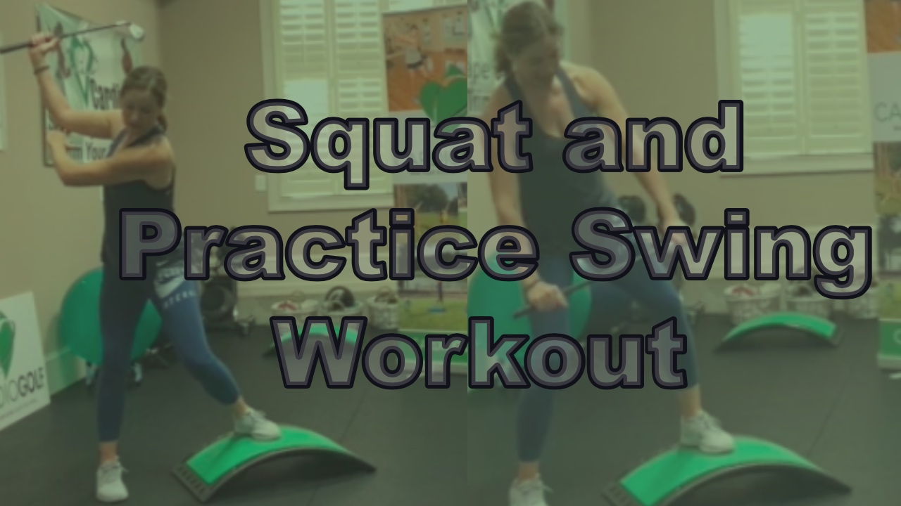10-min Squat and Practice Swing Workout (026)