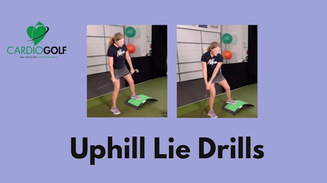 6-min Uphill Lie Drills on the CardioGolf® Fit Slope