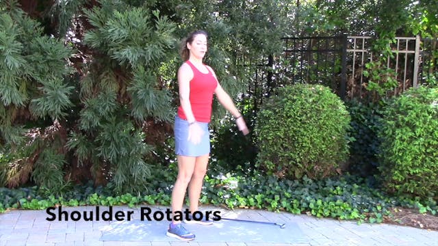 1-minute  Shoulder Rotation Exercise