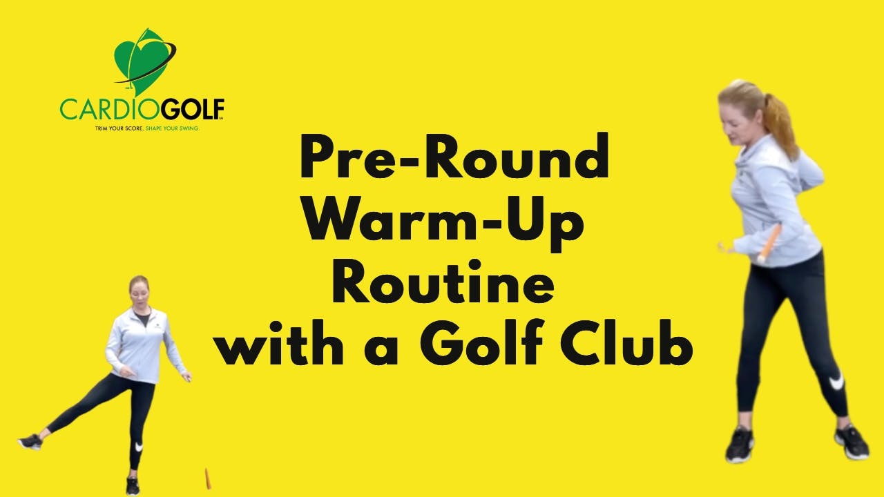 Pre Comp Routine Golf 6-min Pre-Round Warm-Up Routine with a Golf Club - Pre-Round Warm Up ...