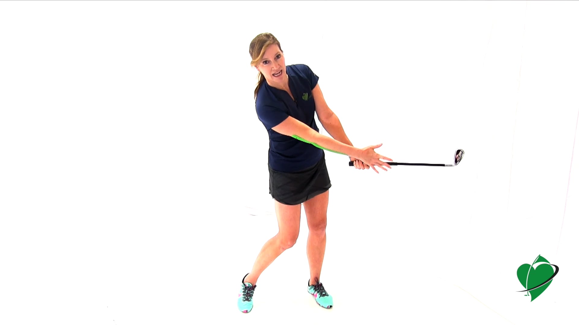 1-minute CardioGolf Swing Position No. 5