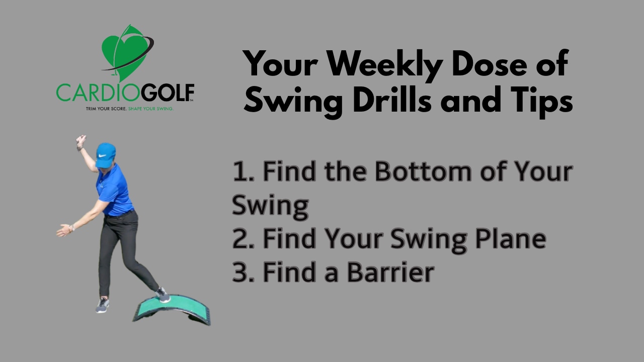 CardioGolf® Weekly Dose-Simple Tips to Improve Your Swing