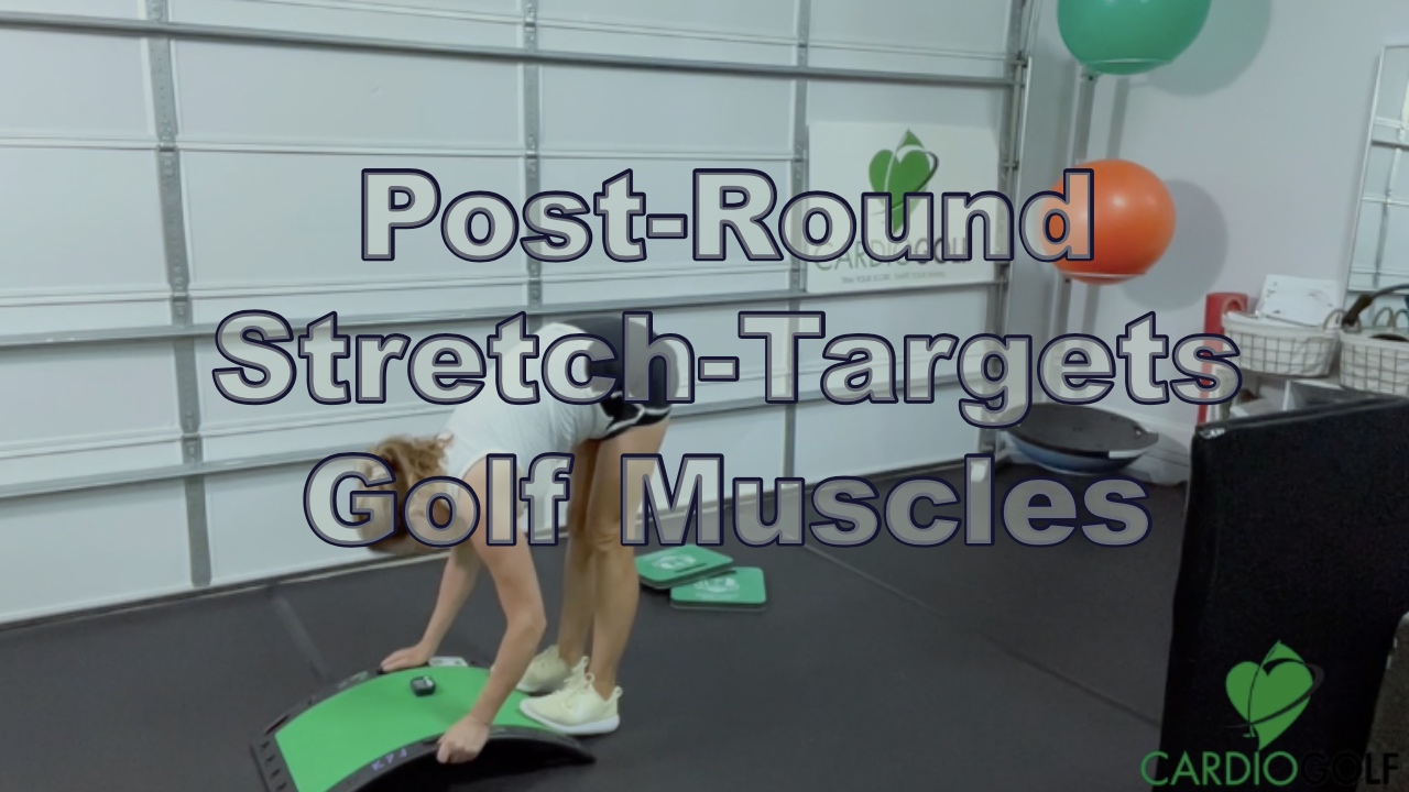 10-min Post-Round Stretch-Targets Golf Muscles