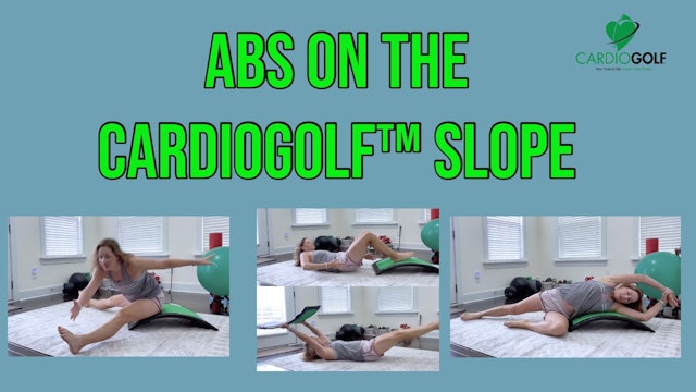 8-min Abs with the CardioGolf™ Slope