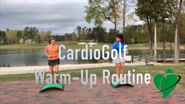 3-minute CardioGolf™ Pre-Round Warm-U...