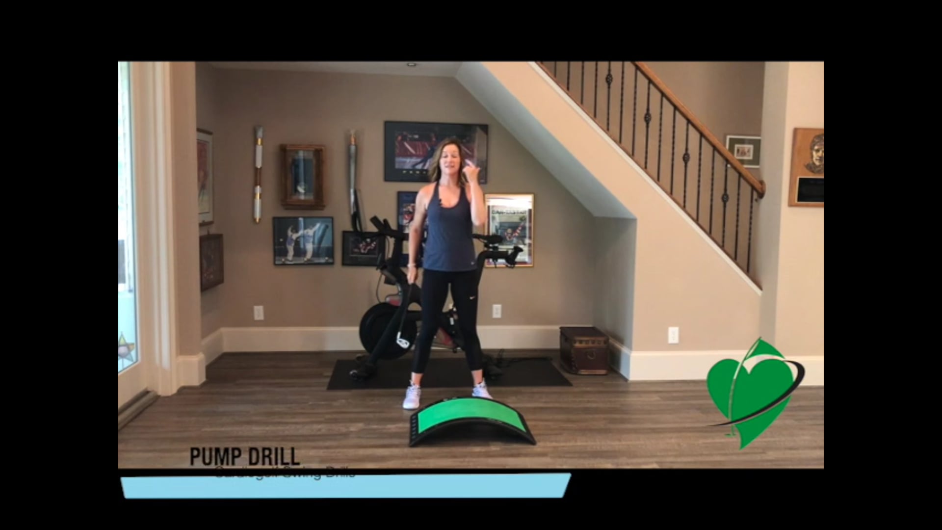 1-min Pump Drill for CardioGolf