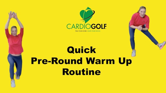4-min Red Shirt Pre-Round Warm Up Routine