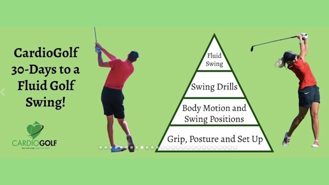 CardioGolf® 30 Day Challenge to a Fluid Golf Swing!