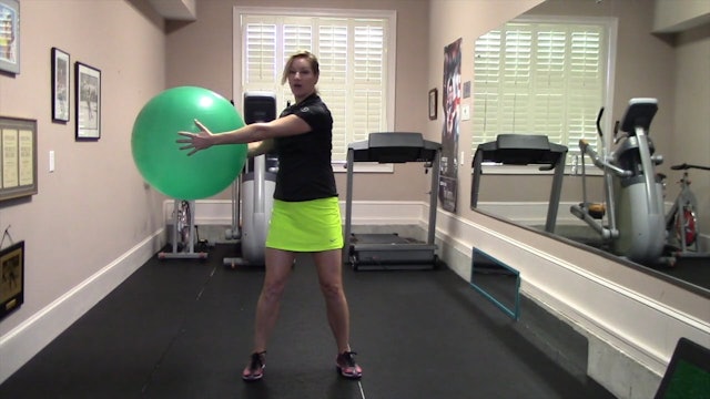 1:20-minute High Rotators with Exercise Ball