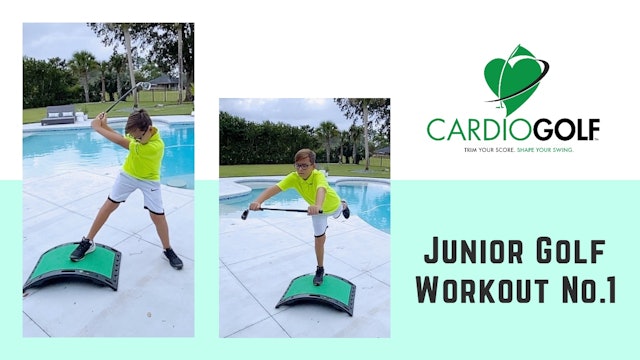 3:50 minute Junior Golf Workout (Quick and Fast)