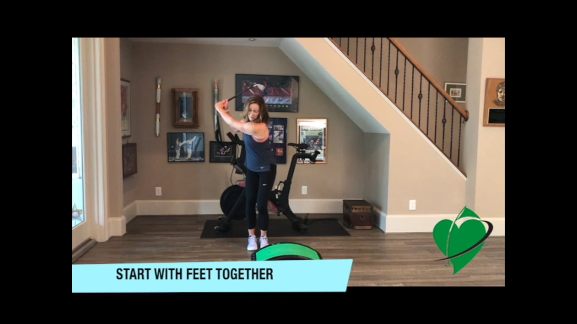 2-minute Step and Swing Drill 