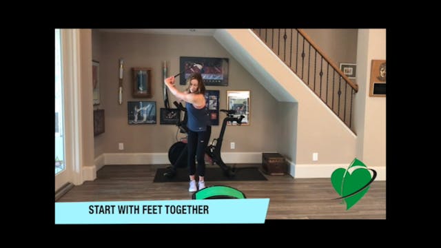 2-minute Step and Swing Drill