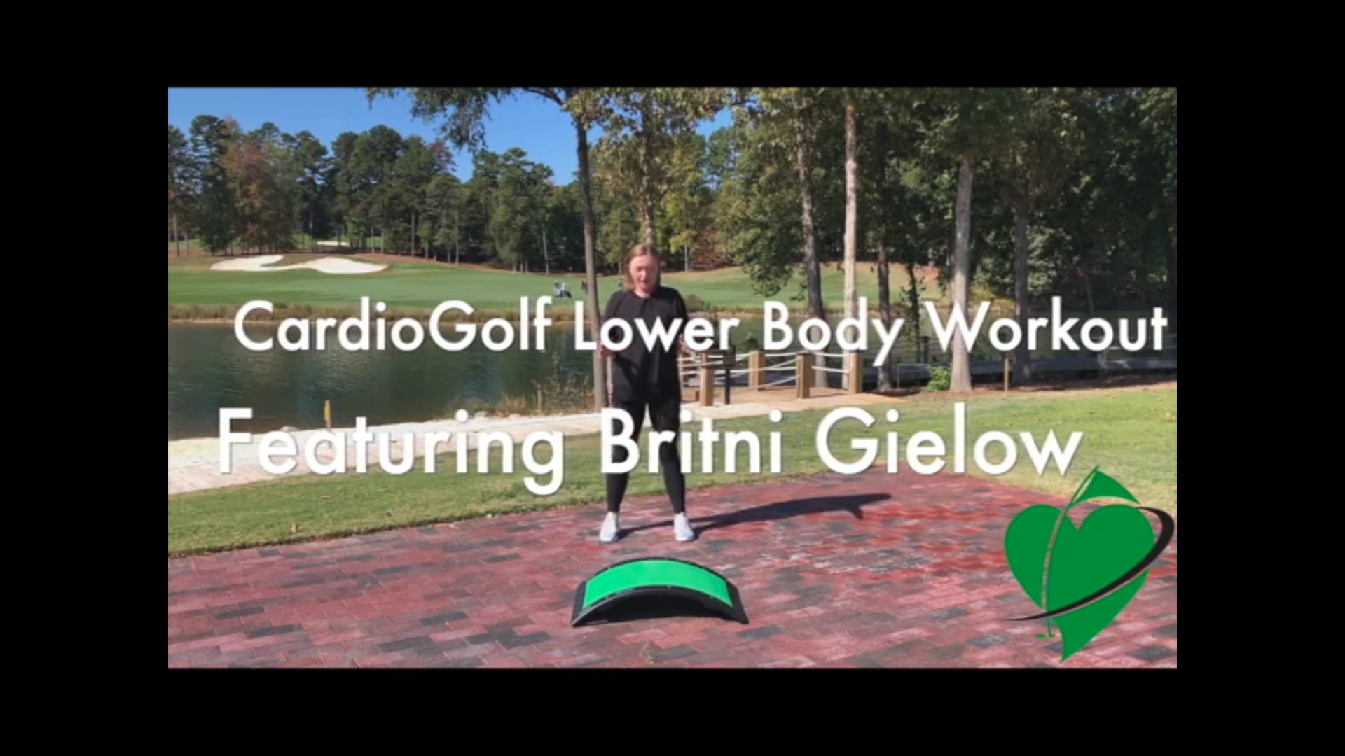 6-minute CardioGolf Lower Body Workout Featuring Britni Gielow