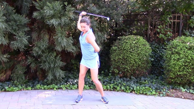 1-minute Back Arm Only Drill