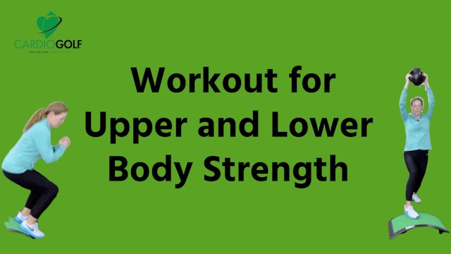 30-min Workout for Upper and Lower Strength (052)