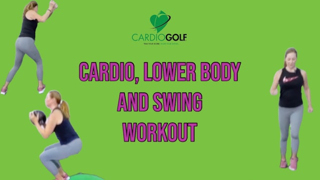 30-min Cardio, Lower Body and Swing Workout (051)