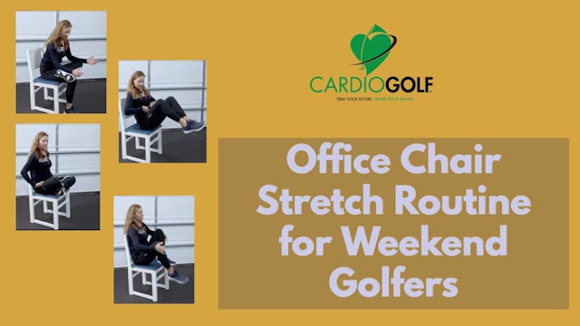 10-min Office Chair Stretch Routine for Weekend Golfers