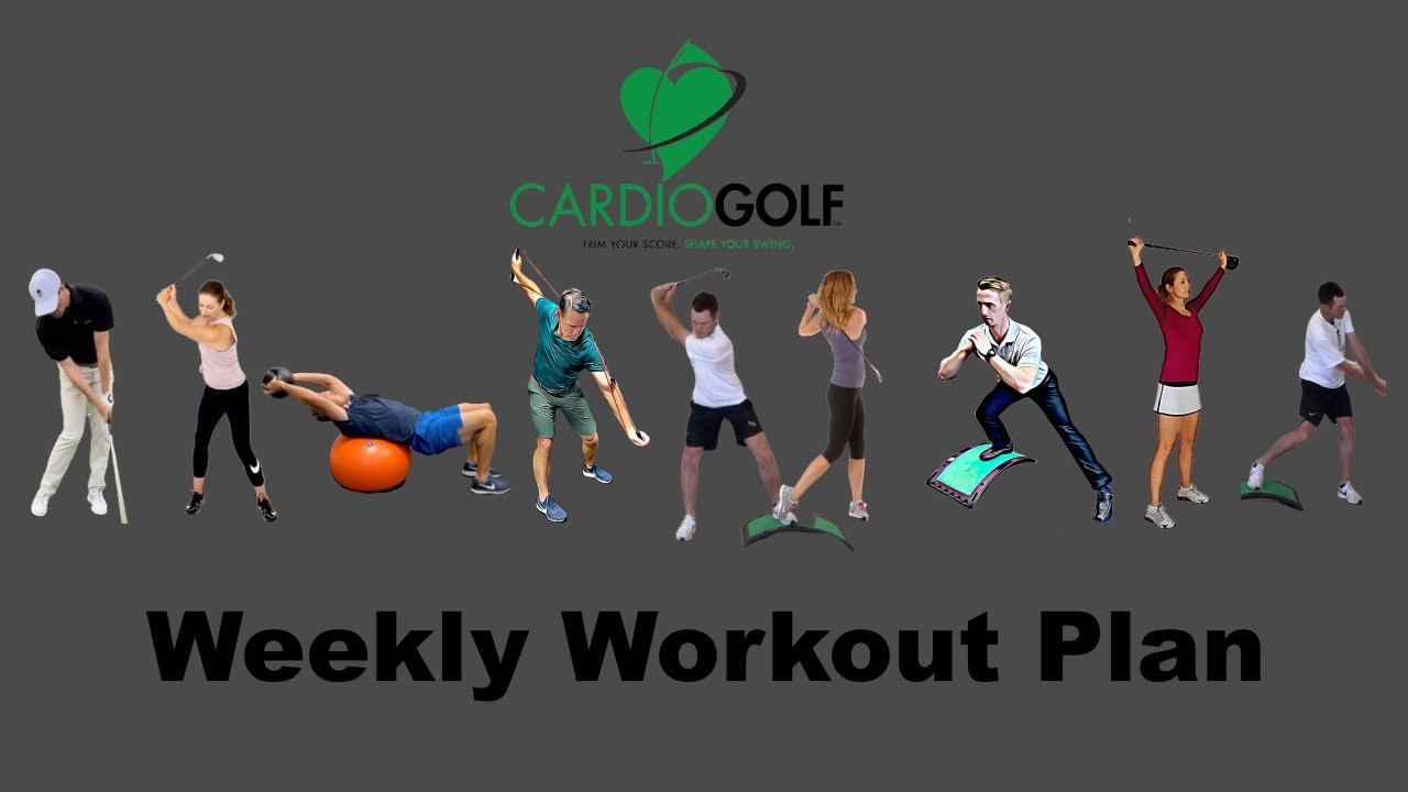 Weekly Workout Plan - CardioGolf® Online Studio